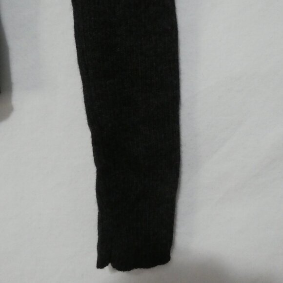 POLO SPORT - Sports Woman | medium | Charcoal Grey Ribbed Turtleneck Sweater - Picture 14 of 14